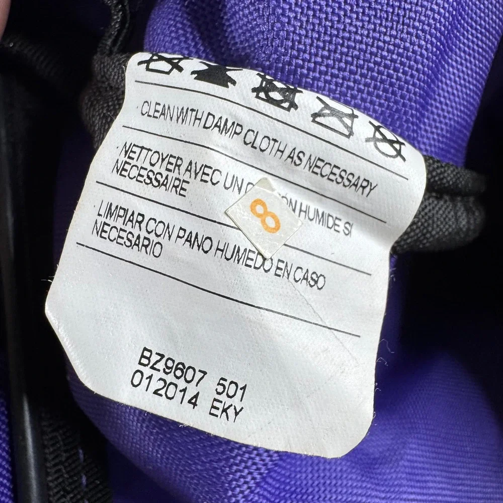 Nike LSU Tigers Duffel Bag Purple Black BZ9607-501 Large Gym Travel Bag